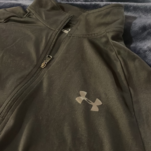 Under Amour Quarter Zip Black - Picture 2 of 4